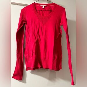 Victoria secret red long sleeve shirt size small